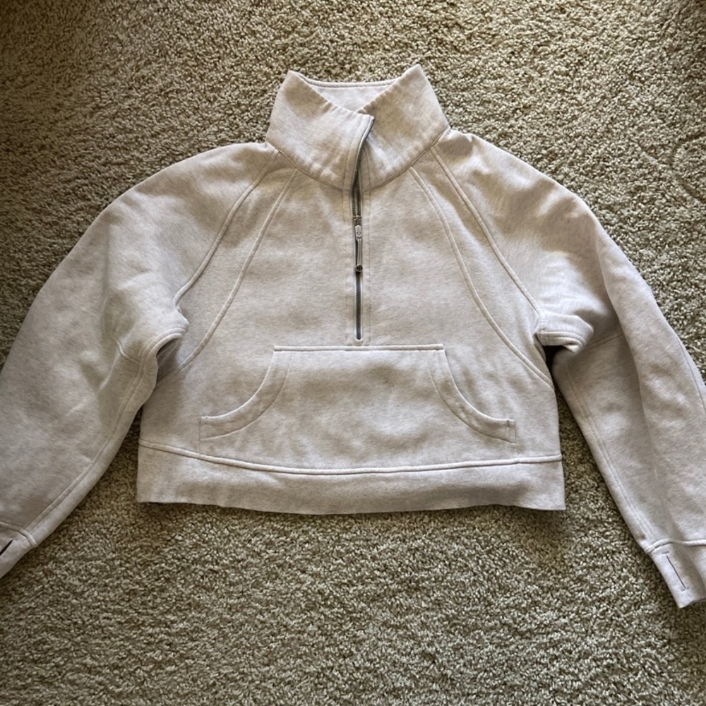 Lululemon scuba funnel neck 1/2 zip